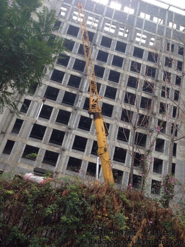 主臂为啥吨位那块是空的，求科普