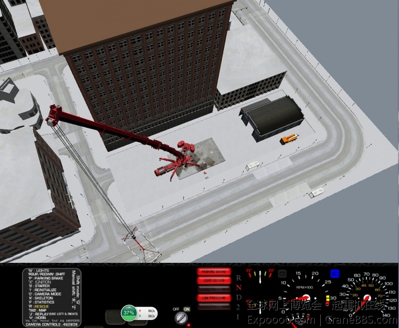 吊40T只有一点点弯