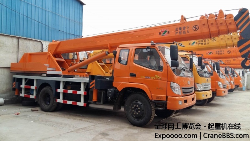 黄河风唐骏新款10吨吊车