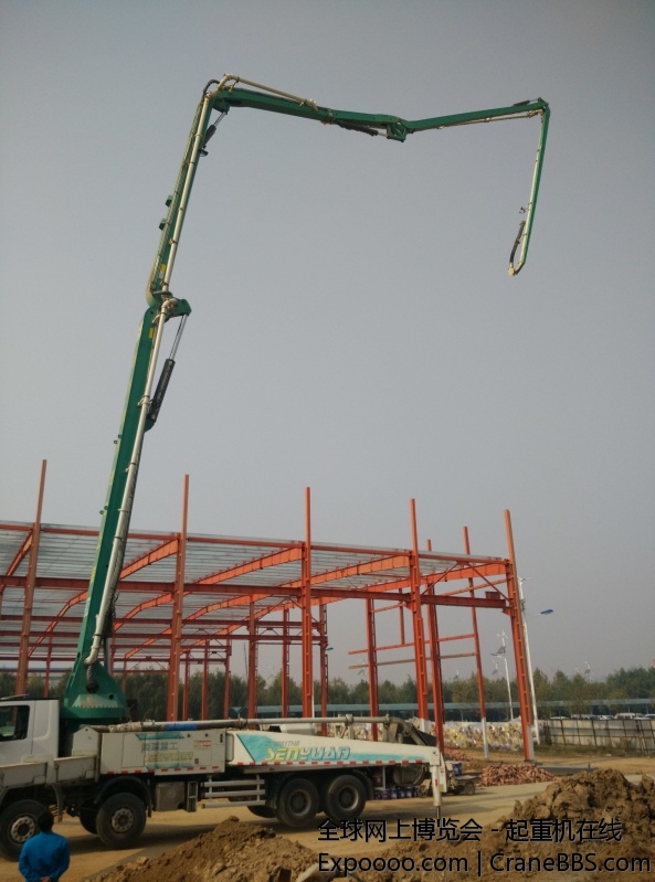 森源重工27米泵车