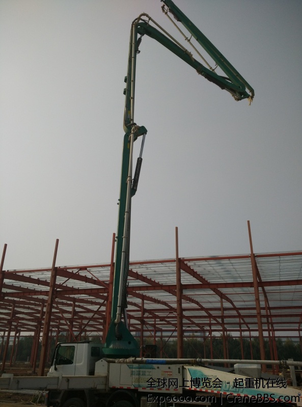 森源重工46米泵车