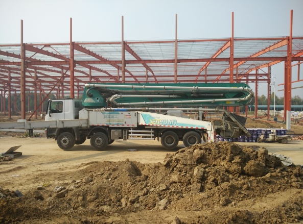 森源重工50米泵车