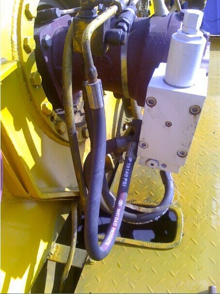 改装前用的胶管子