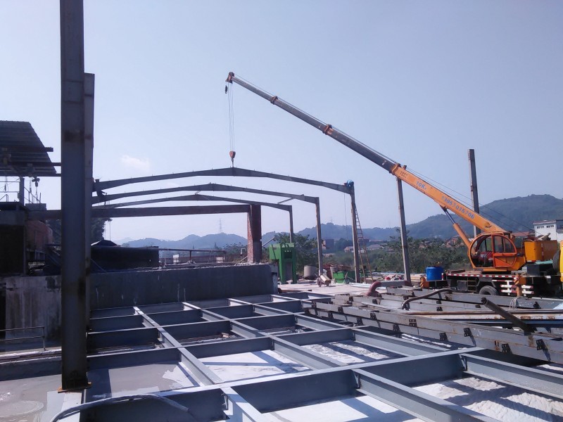 钢结构梁19米远